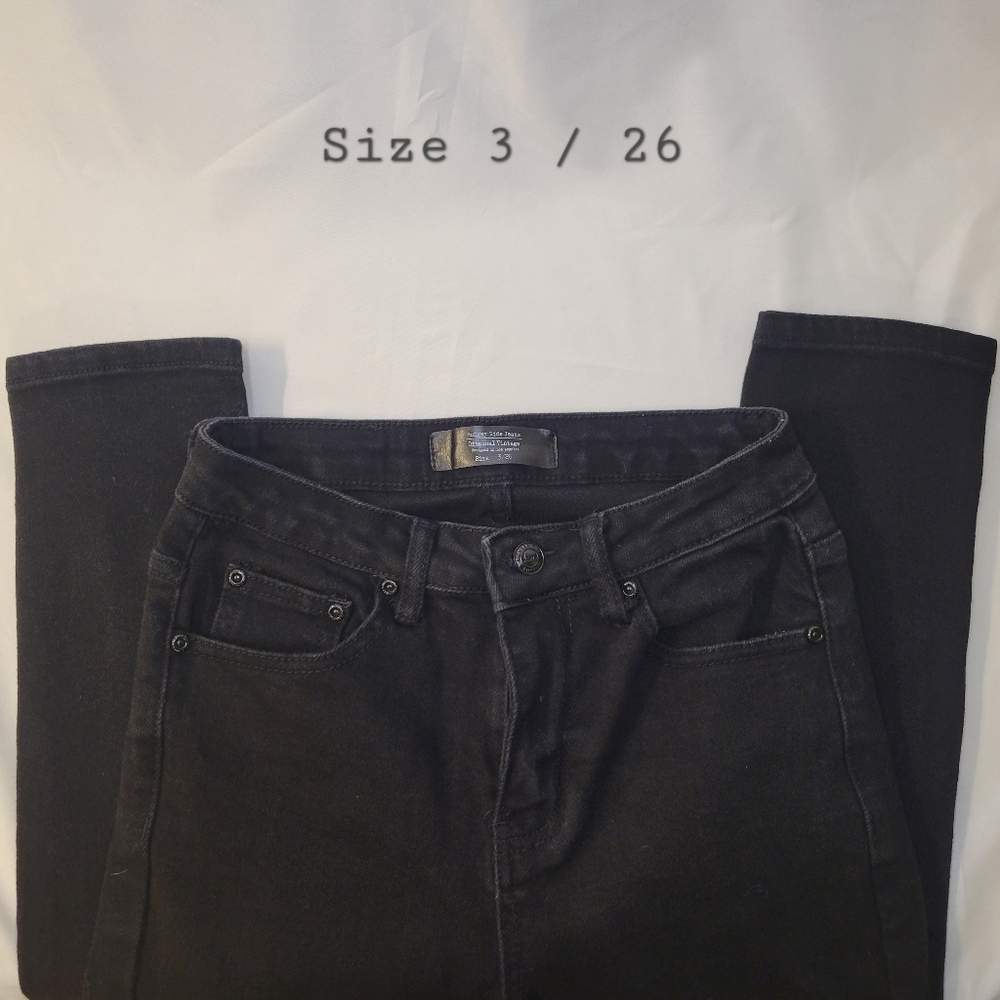 Monkey Ride Black Denim Jeans